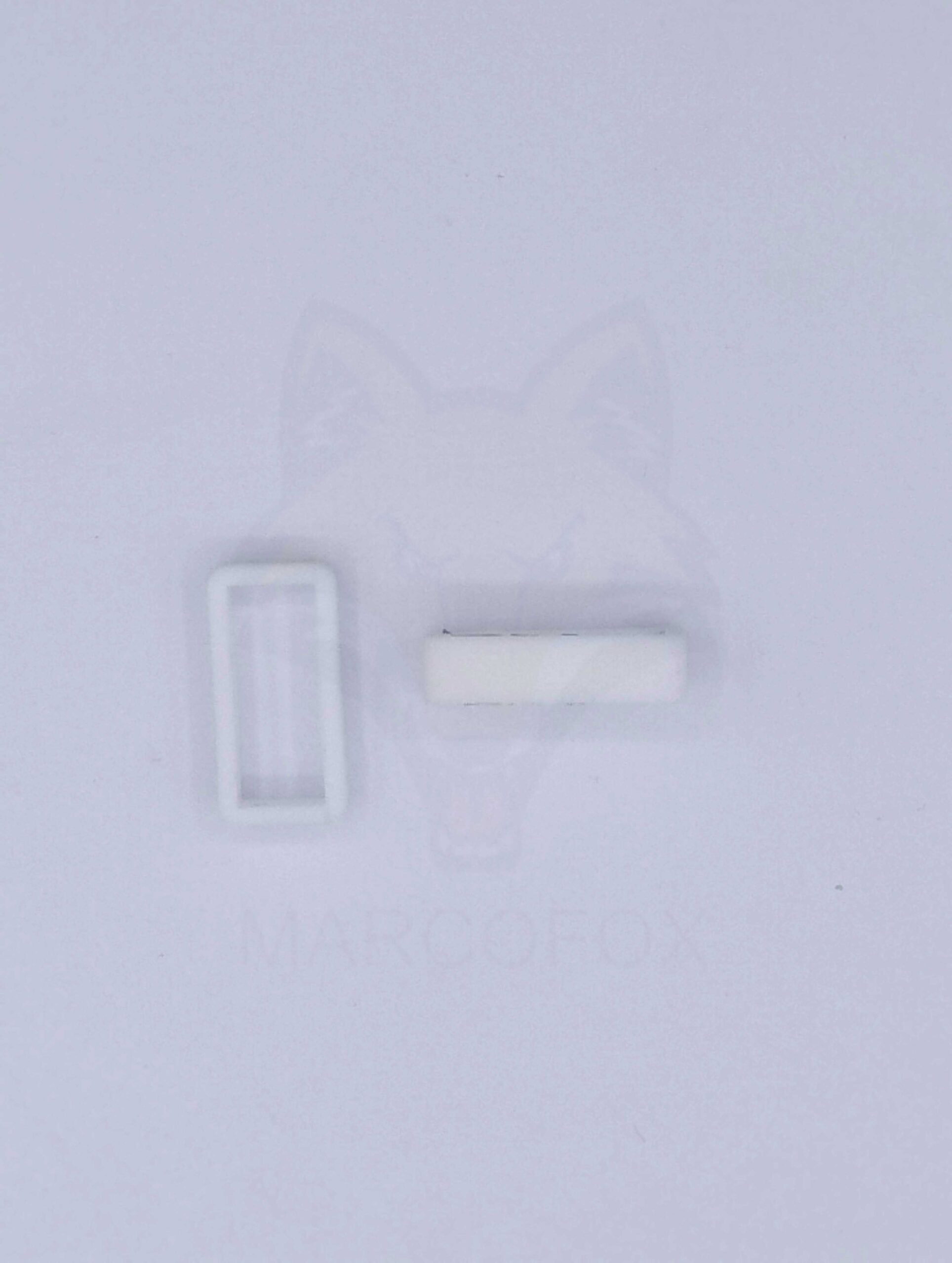 Passante 22mm Branco