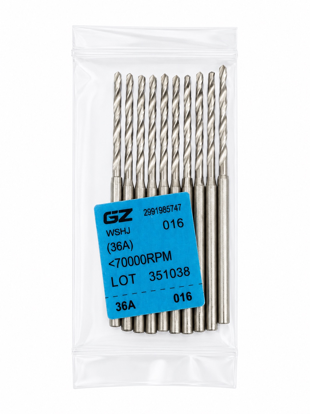 OUV-16-1.6 Broca Helicoidal Extra Longa 1,6 mm